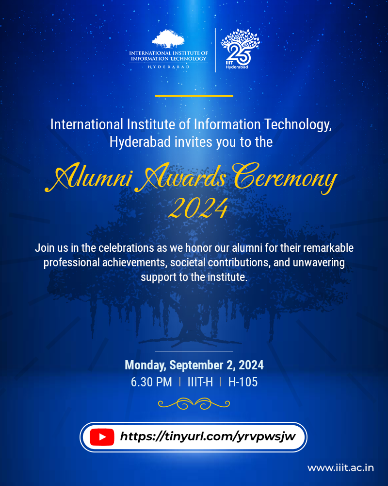 Alumni Awards Ceremony 2024 Invitation